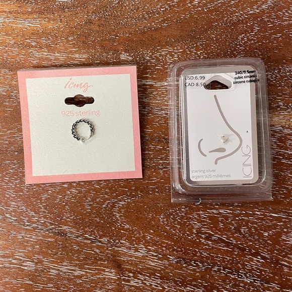 Icing Jewelry Icing 925 Sterling Nose Rings Poshmark